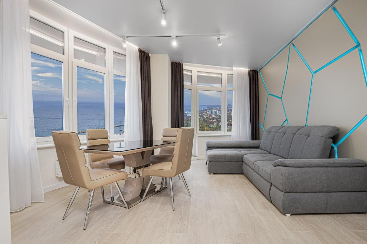 Pearl 45 Panoramic Sea View Apartment Odessa Eksteriør bilde